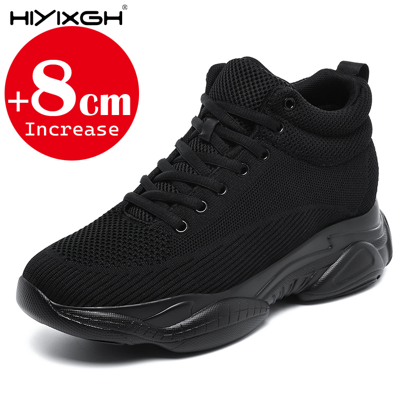 Men'S Shoes With Height Increase - Erkek Kadın 8 cm Yükseklik Artan