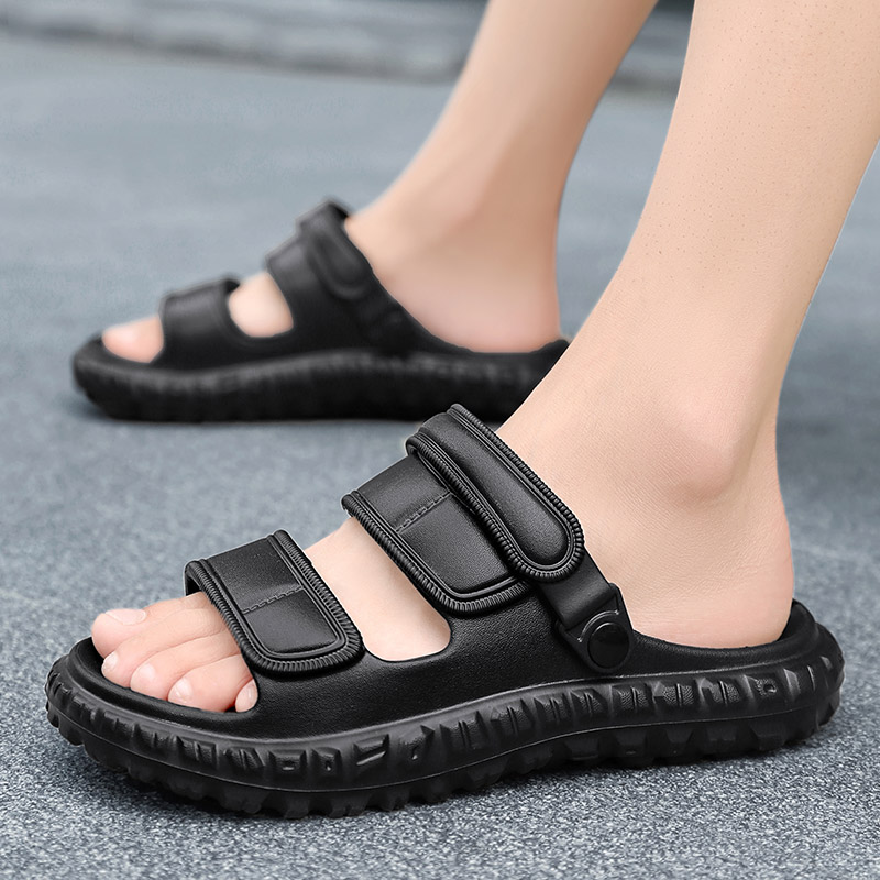 Men'S Shoes Hey Dude - Yazlık Büyük Beden Erkek Sandaletleri Açık